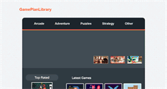 Desktop Screenshot of gameplanlibrary.com